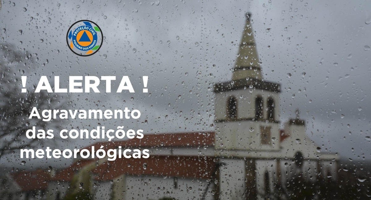 Aviso à População - Chuva e Vento Forte – Medidas Preventivas