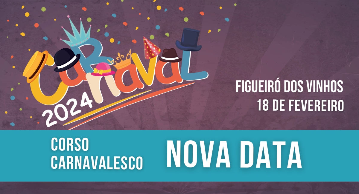 Carnaval 2024 | Corso Carnavalesco repete-se domingo, dia 18 de fevereiro