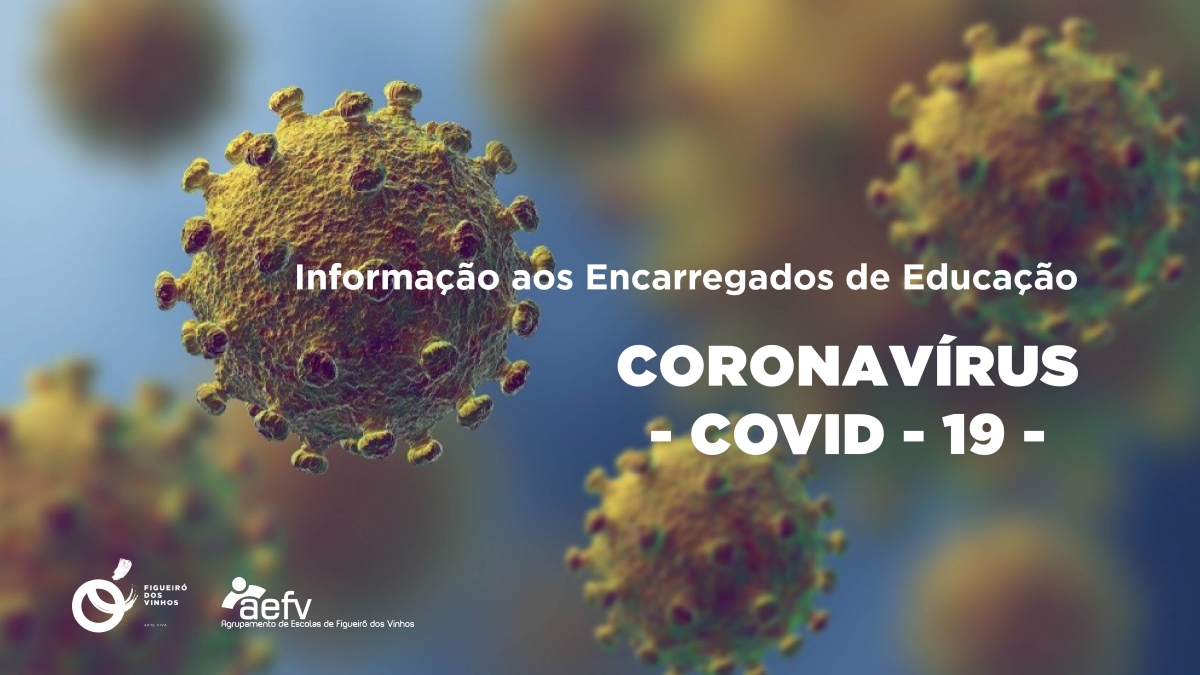 COVID-19: Informação aos Encarregados de Educação do AEFV